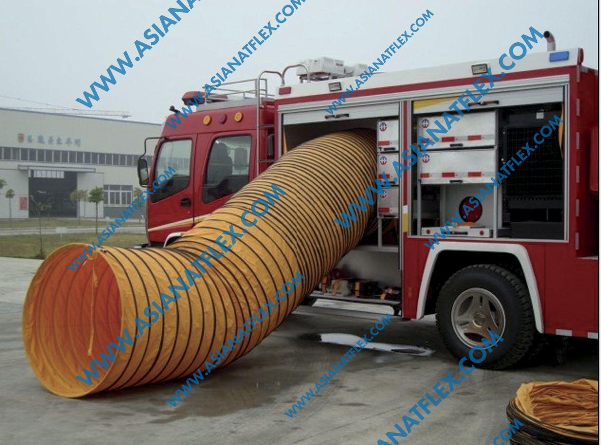 Flexible Tarp for Ventilation System